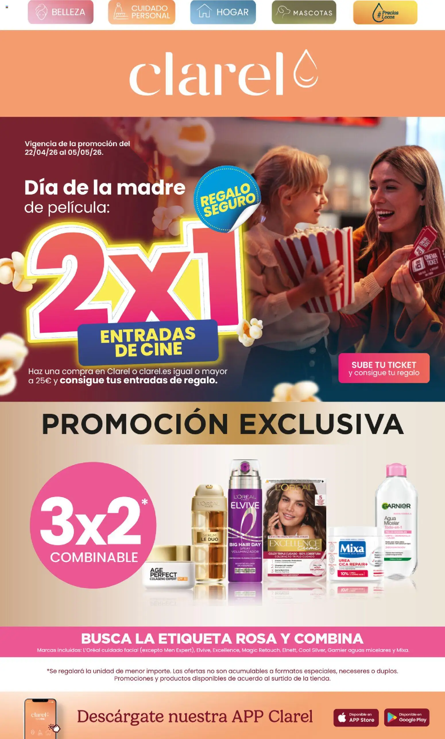 Vista previa del folleto de la tienda Clarel válido desde el 22/04/2026 - Sérum