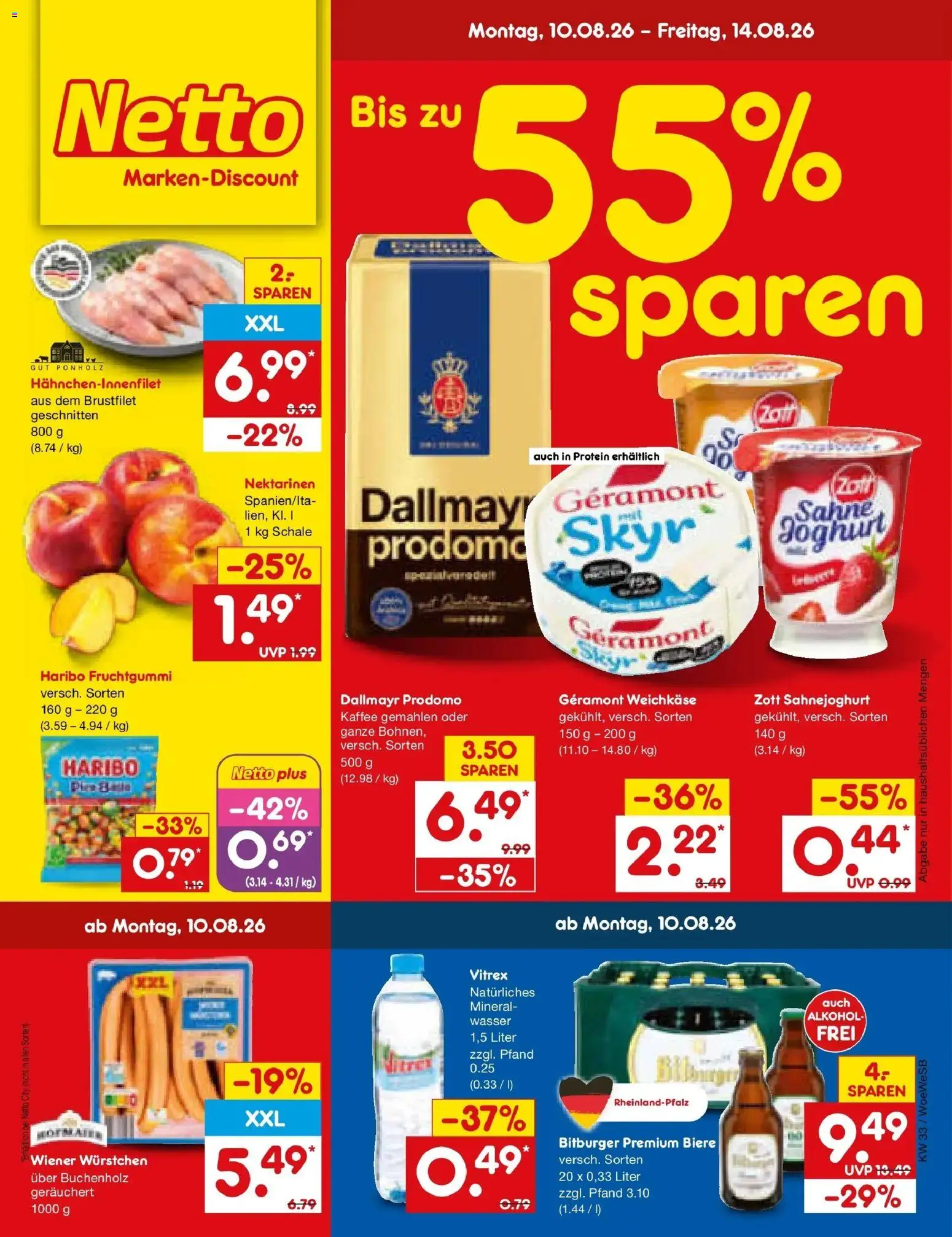 Vorschau von dem Prospekt des Geschäftes Netto Marken-Discount, gültig ab dem 10.08.2026
