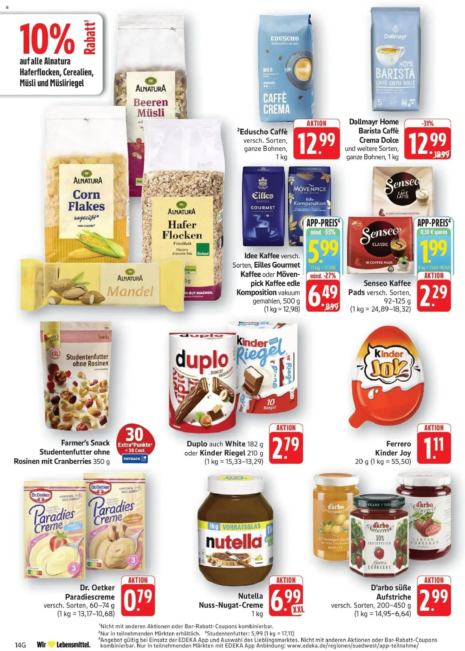 Vorschau von dem Prospekt des Geschäftes Edeka, gültig ab dem 19.10.2026