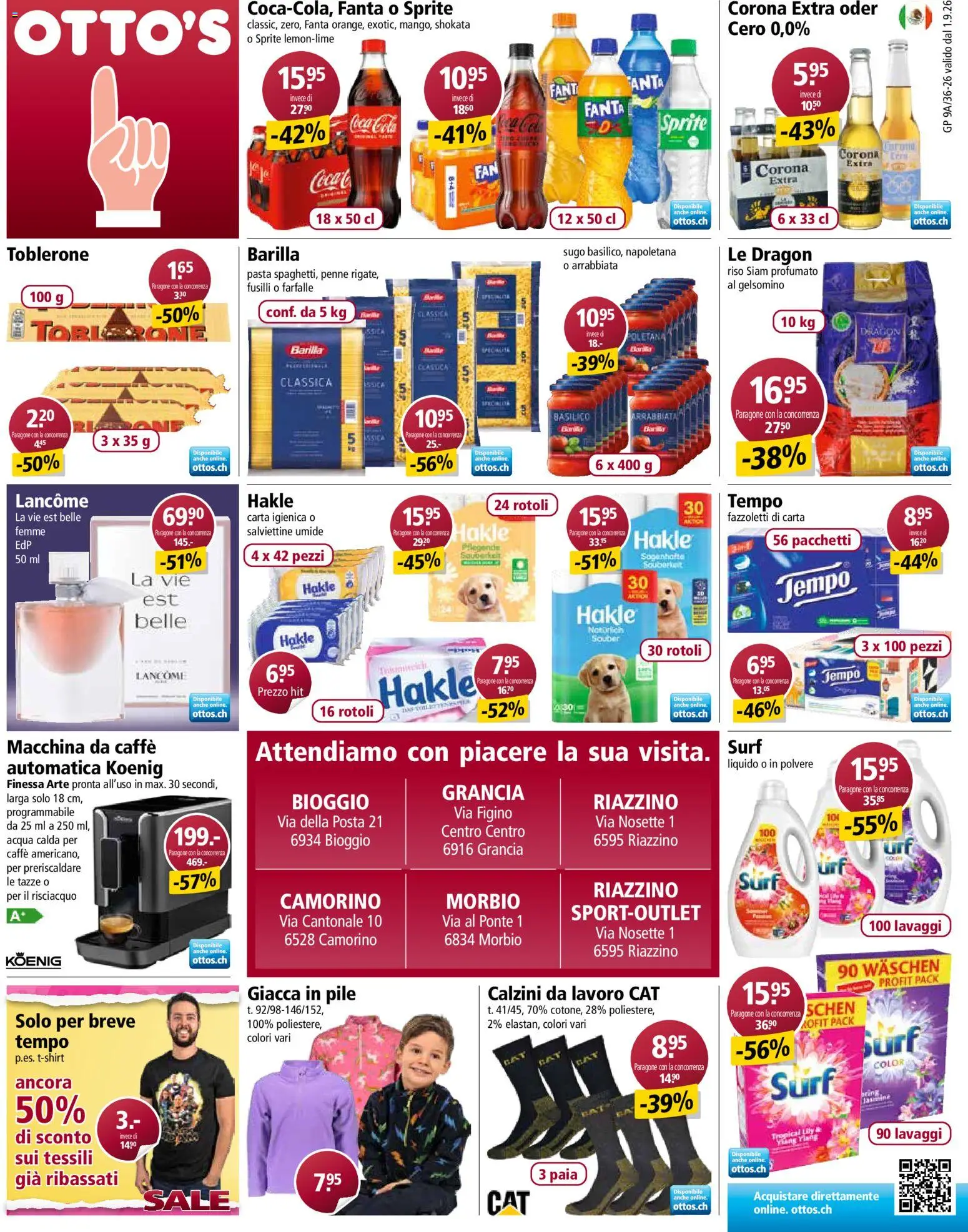 Vorschau des Merkblatts Otto's aktionen IT vom Shop Otto's gültig von 01.09.2026 bis 
