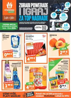 Pregled letka Studenac Katalog trgovine Studenac vrijedi od 03.06.2026
