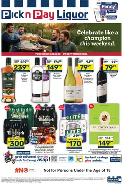 Preview of Pick n Pay flyer valid from 23/09/2026