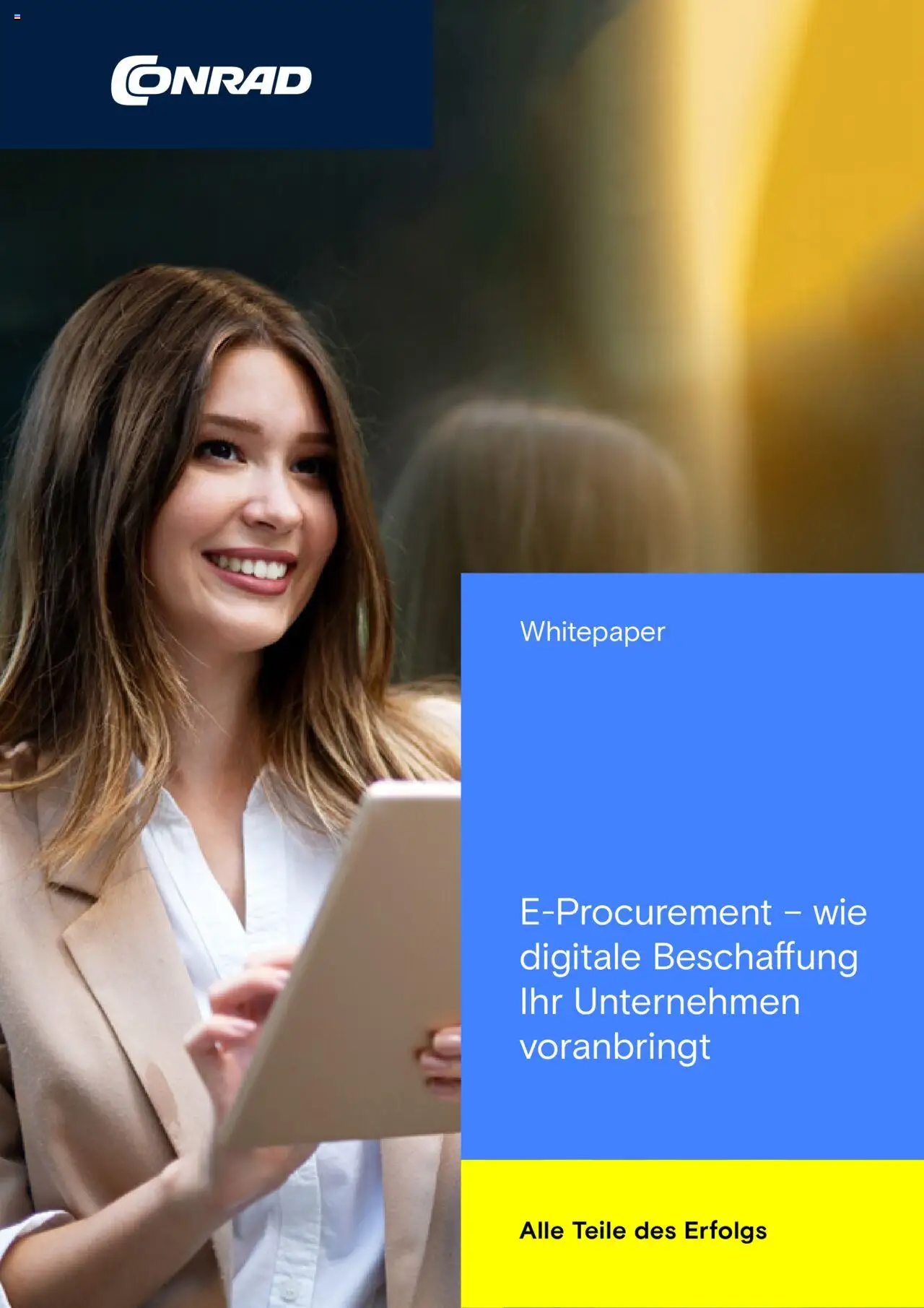 Vorschau der Angebote: Conrad Whitepaper E-Procurement gültig ab 13.03.2025