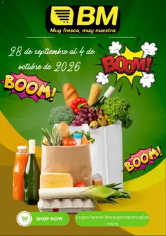 Vista previa del folleto de la tienda BM Supermercados válido desde el 28/09/2026 