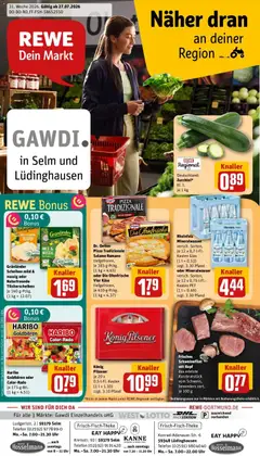 Vorschau von dem Prospekt des Geschäftes Rewe, gültig ab dem 27.07.2026