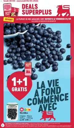 Voorbeeld van Delhaize Folder de la semaine 18 van winkel Delhaize geldig vanaf 30/04/2026