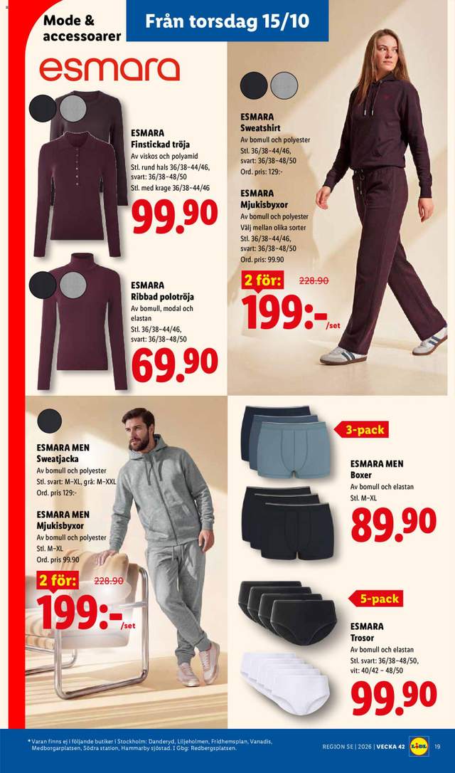 Nytt Lidl reklamblad från 12/10