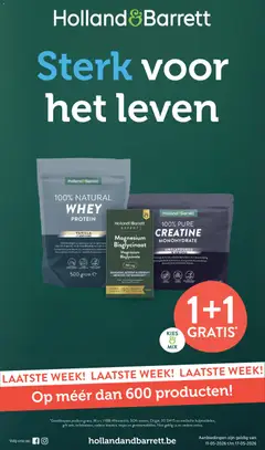 Prévisualisation de Holland & Barrett Folder / Publicité du magasin Holland & Barrett formulaire valide 11/05/2026