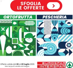 Anteprima dell'opuscolo Interspar volantino dal negozio Interspar valido da 20/07/2026