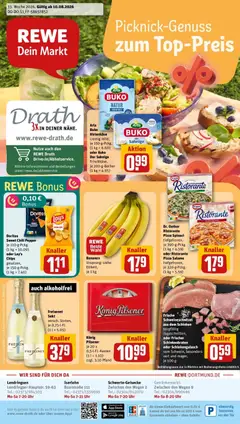 Vorschau von dem Prospekt des Geschäftes Rewe, gültig ab dem 10.08.2026
