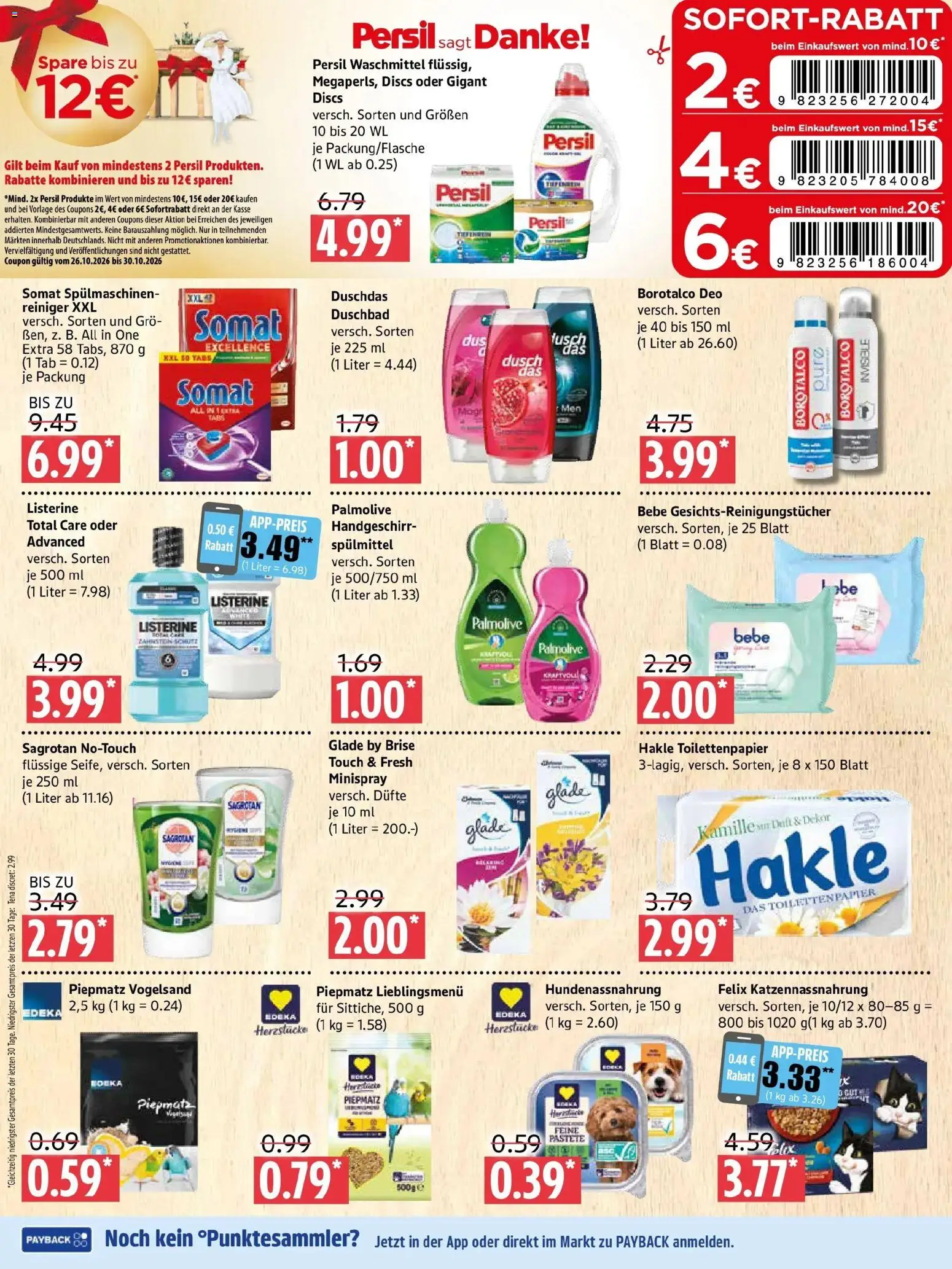 Vorschau von dem Prospekt des Geschäftes Marktkauf, gültig ab dem 26.10.2026