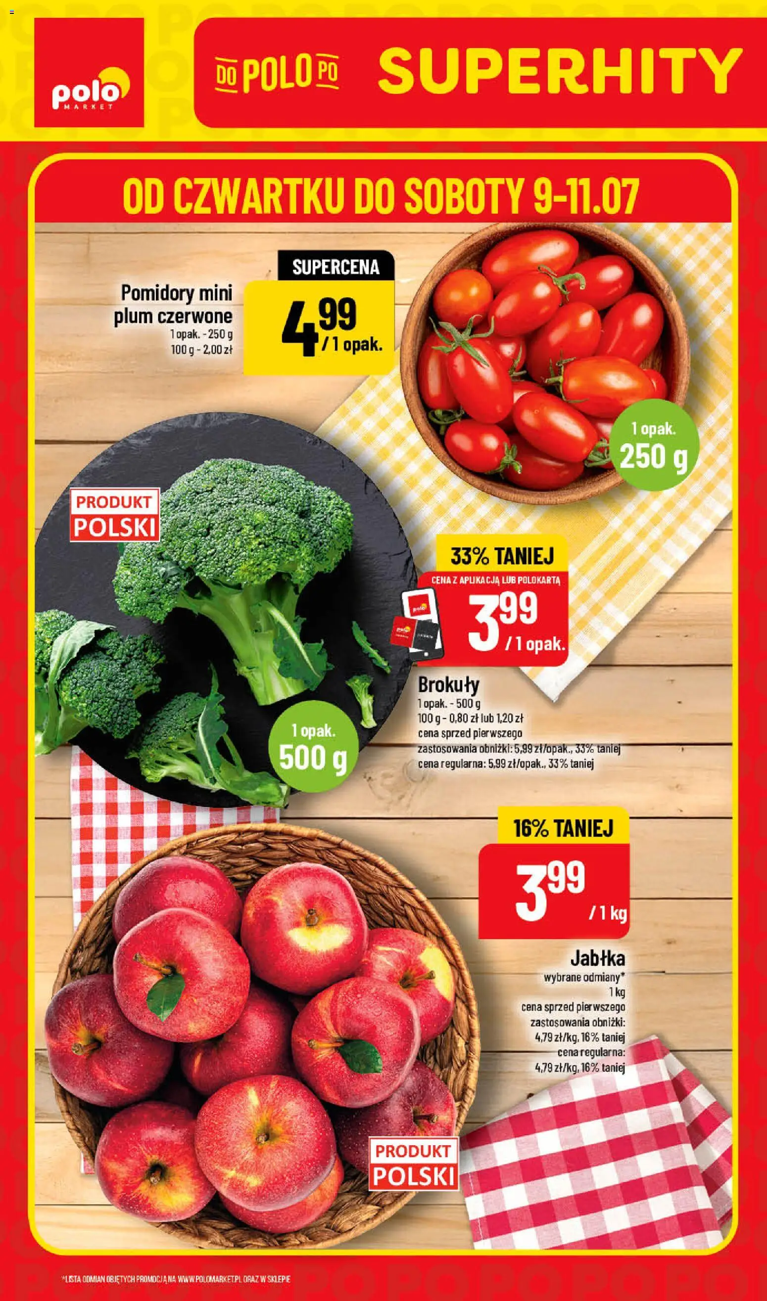 Pogląd gazetki "POLOmarket gazetka - Super Hity" ze sklepu POLOmarket ważnej od 09.07.2026