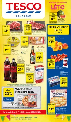 Náhled nabídky: Tesco Tesco leták - Hypermarket platný od 01.07.2026