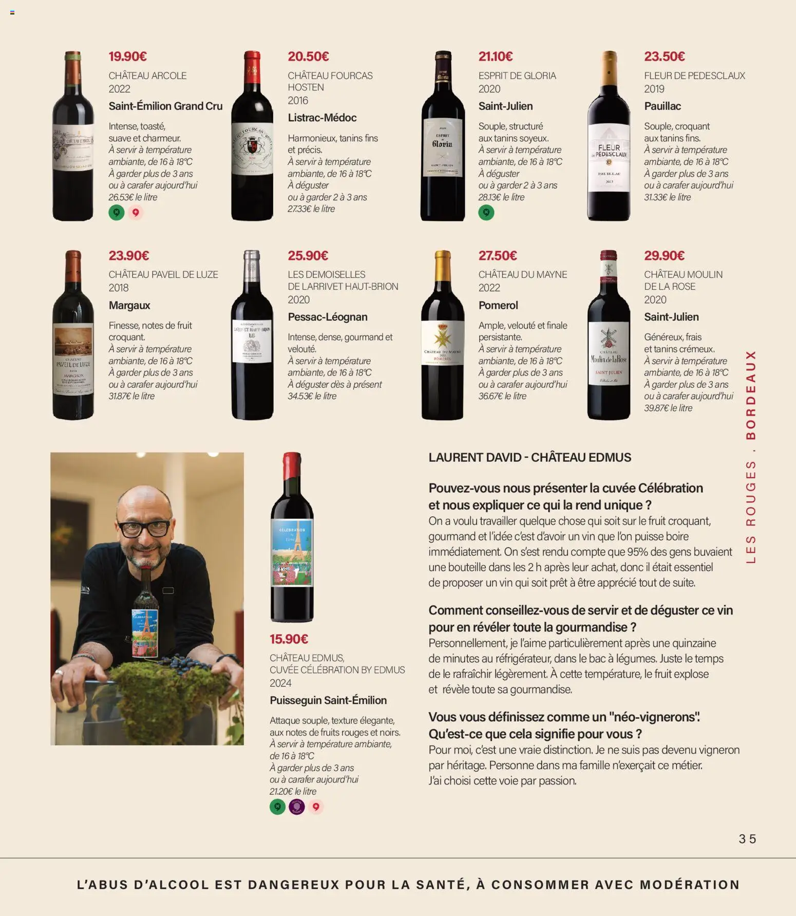 Prévisualisation de Monoprix - Guide foire aux vins du magasin Monoprix formulaire valide 11/09/2026 - Fruits, Vin, Bouteille