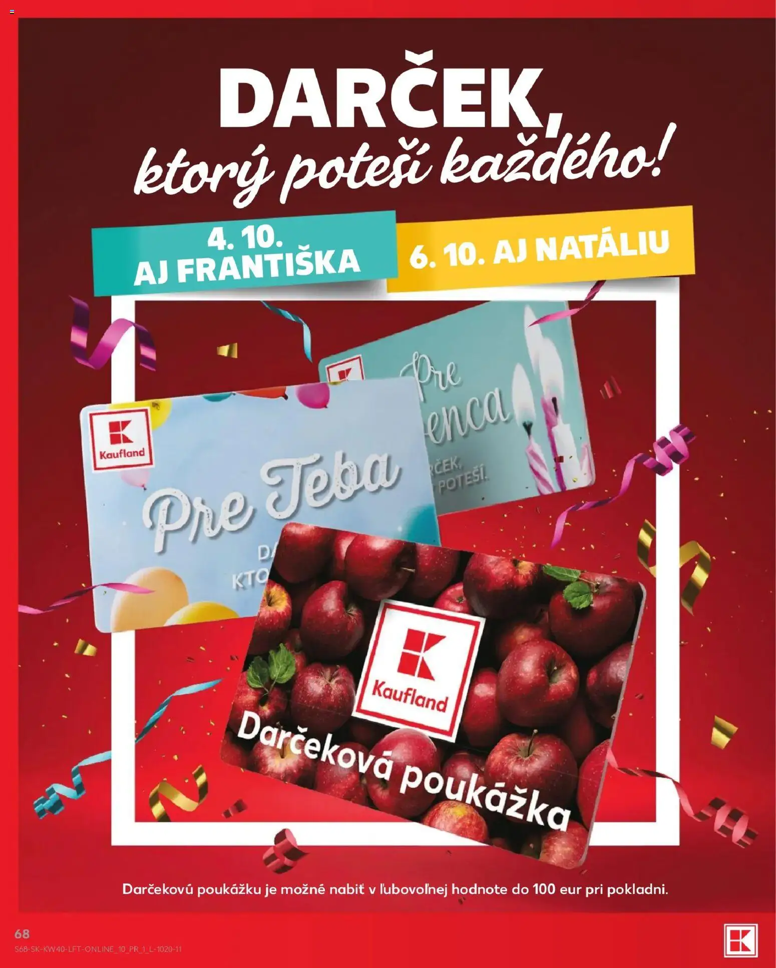 Náhľad Kaufland letáku platného od 01.10.2026