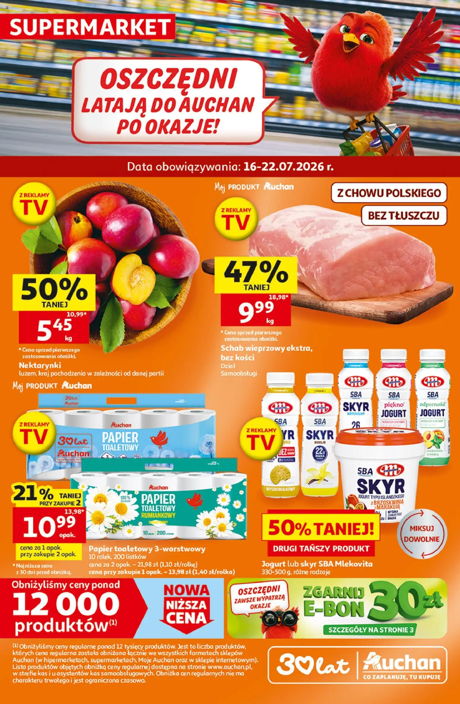 Pogląd gazetki "Auchan gazetka" ze sklepu Auchan ważnej od 16.07.2026