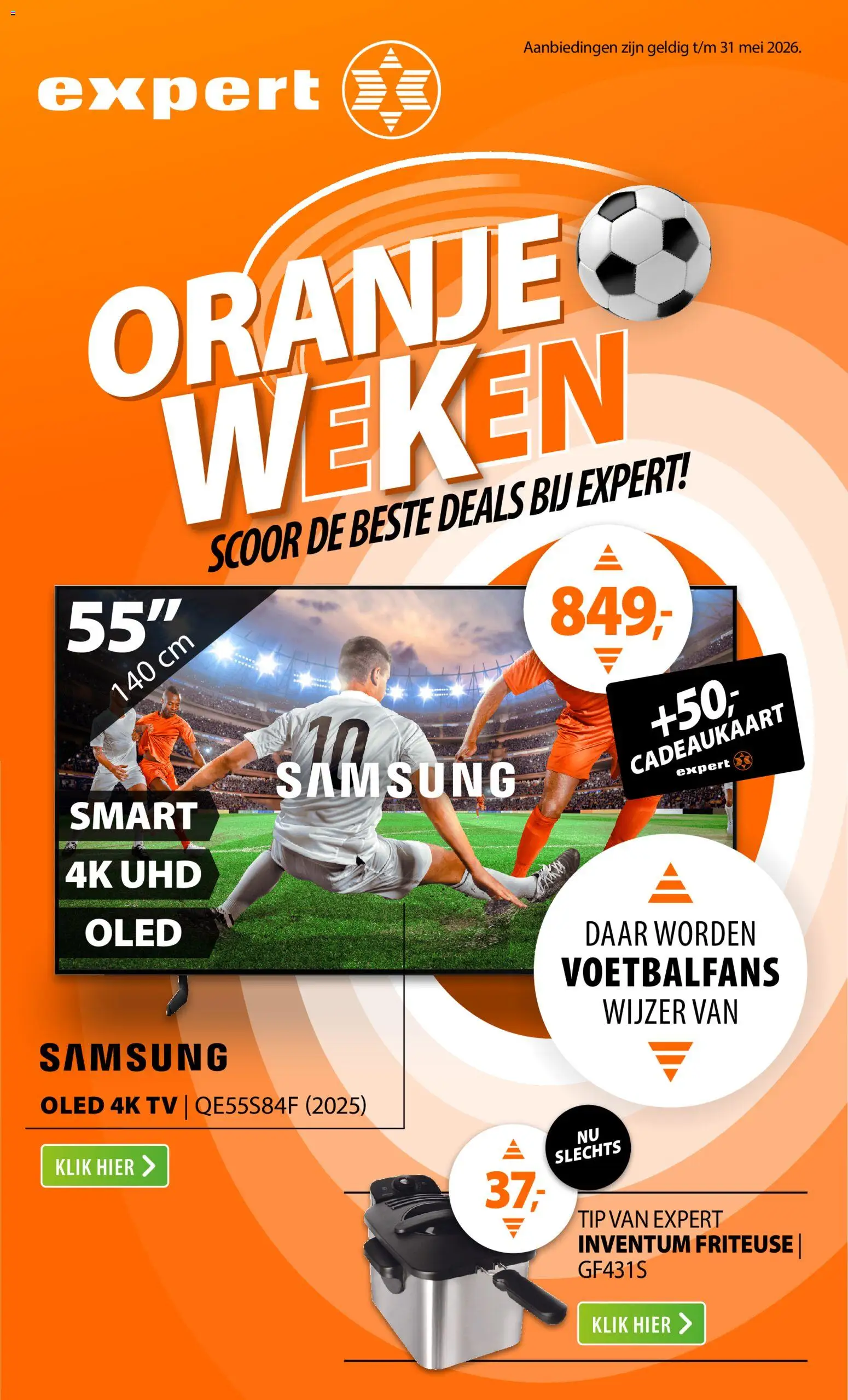 Voorbeeld van Expert folder van winkel Expert geldig vanaf 25-05-2026