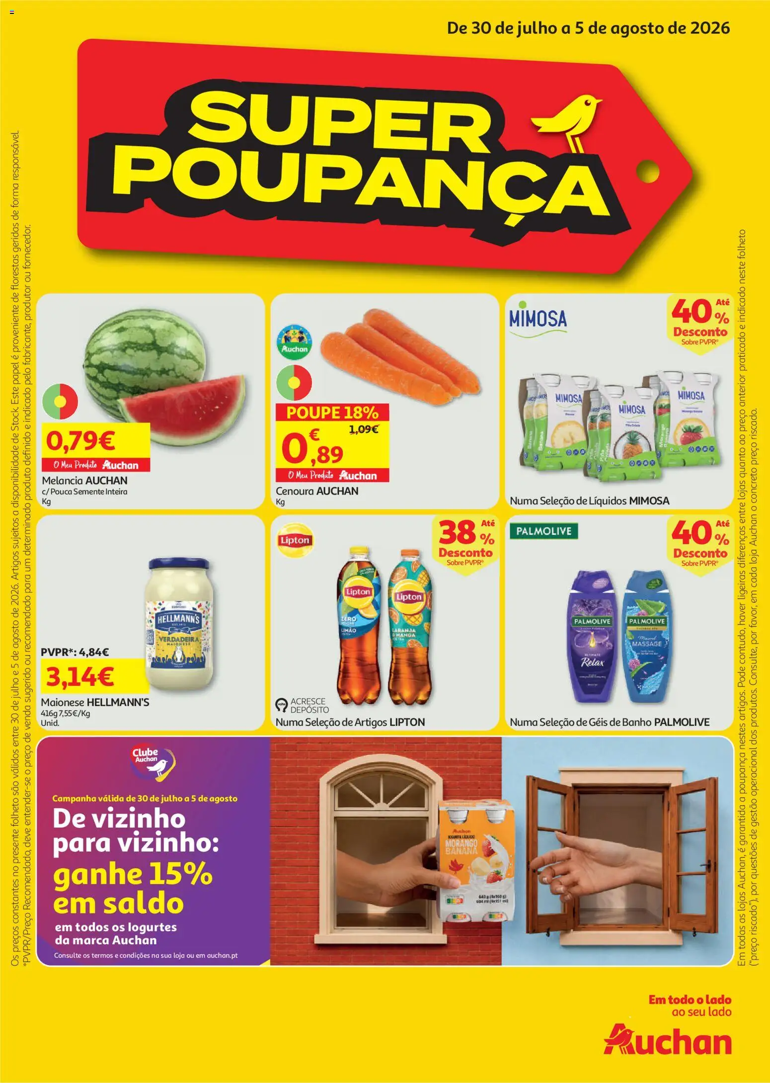 Pré-visualização do folheto da loja Auchan válida a partir de 30/07/2026