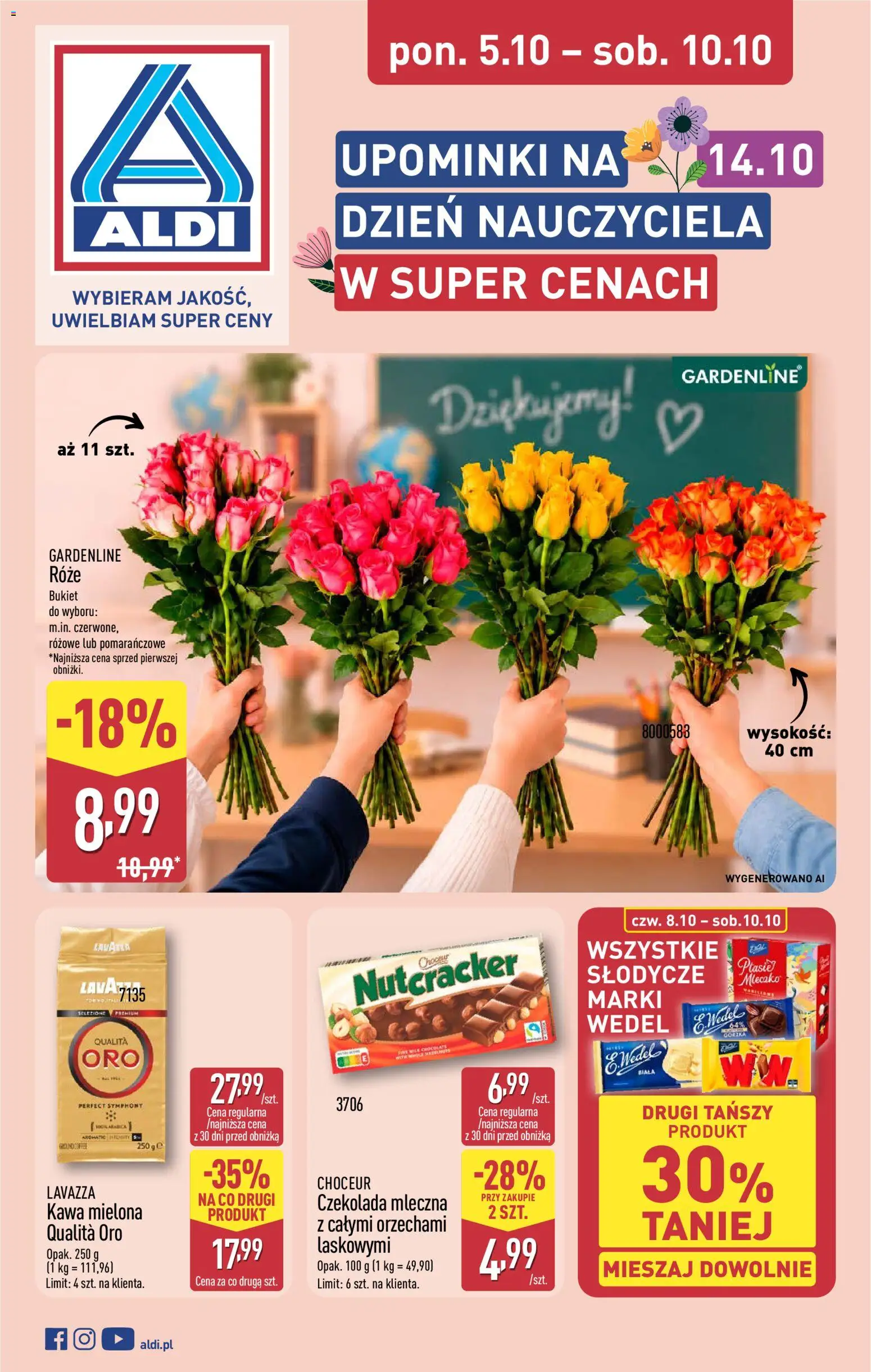 Náhled nabídky: Aldi Polsko Aldi Polsko leták - Ceny regularne w dół platný od 05.10.2026