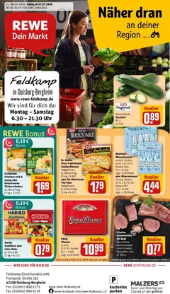 Vorschau von dem Prospekt des Geschäftes Rewe, gültig ab dem 27.07.2026