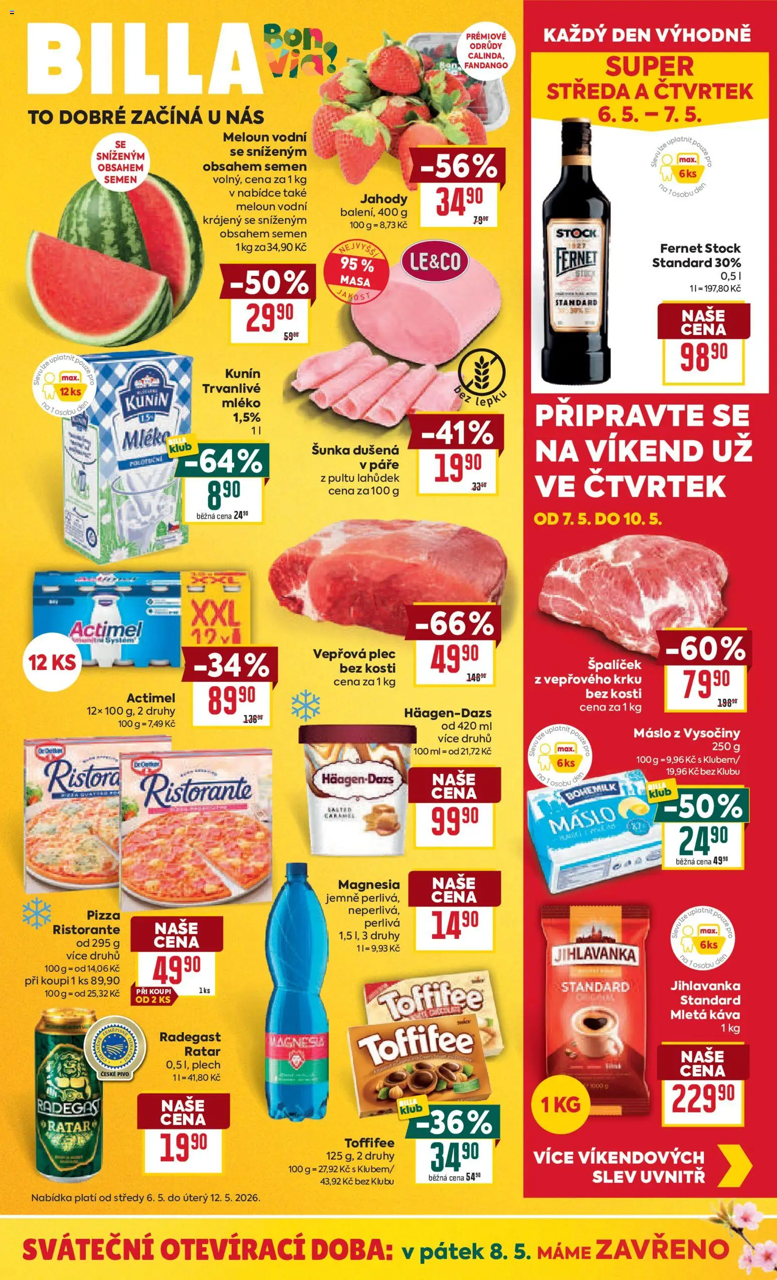 Náhled nabídky: Billa Billa Malý leták platný od 06.05.2026