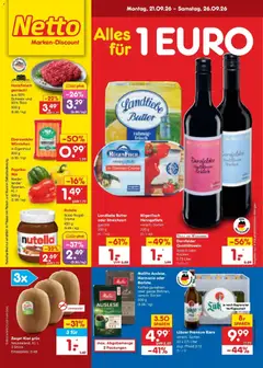 Vorschau von dem Prospekt des Geschäftes Netto Marken-Discount, gültig ab dem 21.09.2026