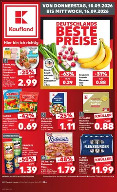 Vorschau von dem Prospekt des Geschäftes Kaufland, gültig ab dem 10.09.2026