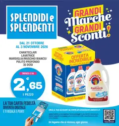 Anteprima dell'opuscolo Splendidi e Splendenti volantino dal negozio Splendidi e Splendenti valido da 21/10/2026