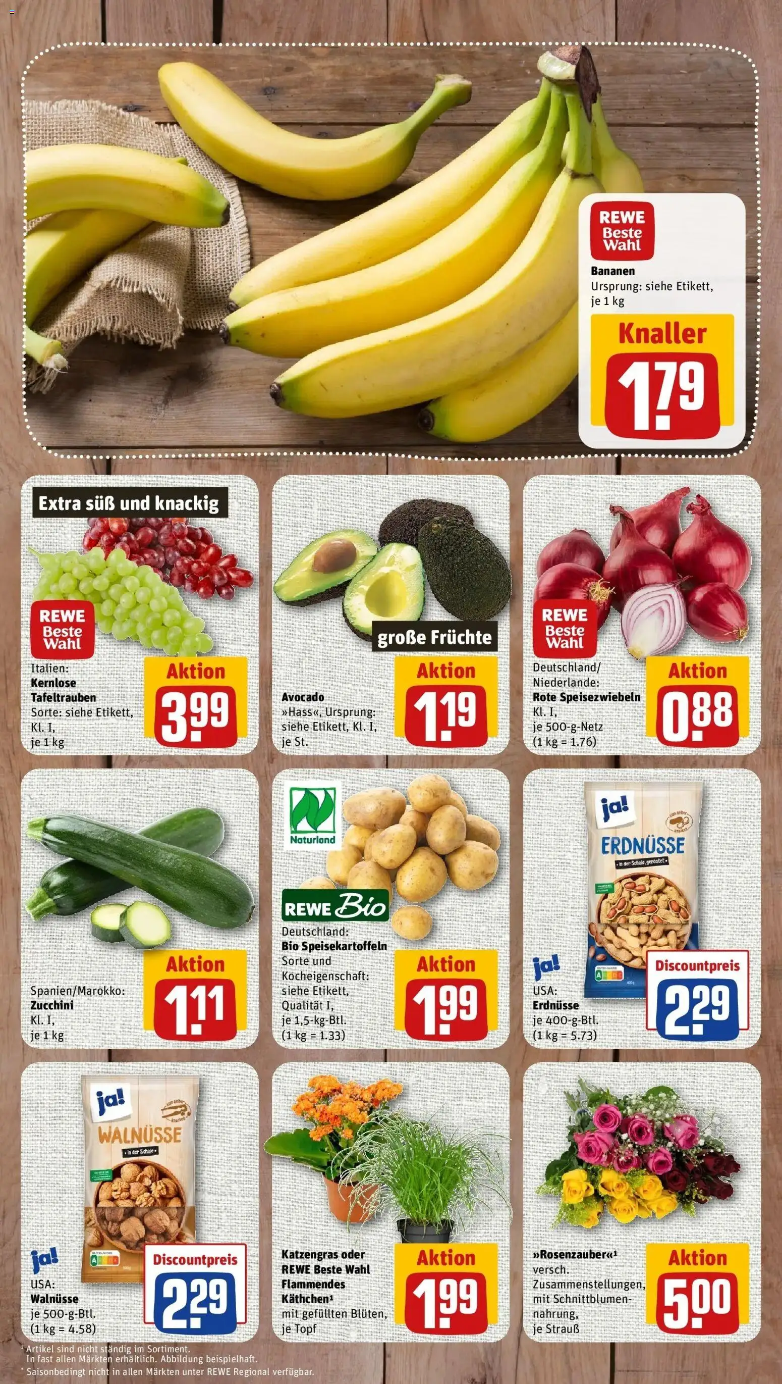 Vorschau von dem Prospekt des Geschäftes Rewe, gültig ab dem 26.10.2026