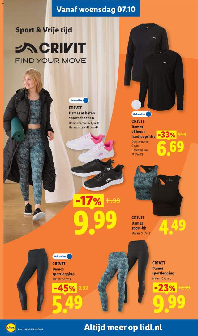 Nieuwe Lidl folder vanaf 05-10