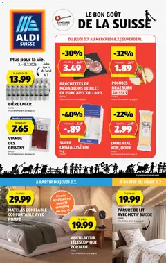 Vorschau des Merkblatts Aldi aktionen FR vom Shop Aldi gültig von 02.07.2026 bis 08.07.2026