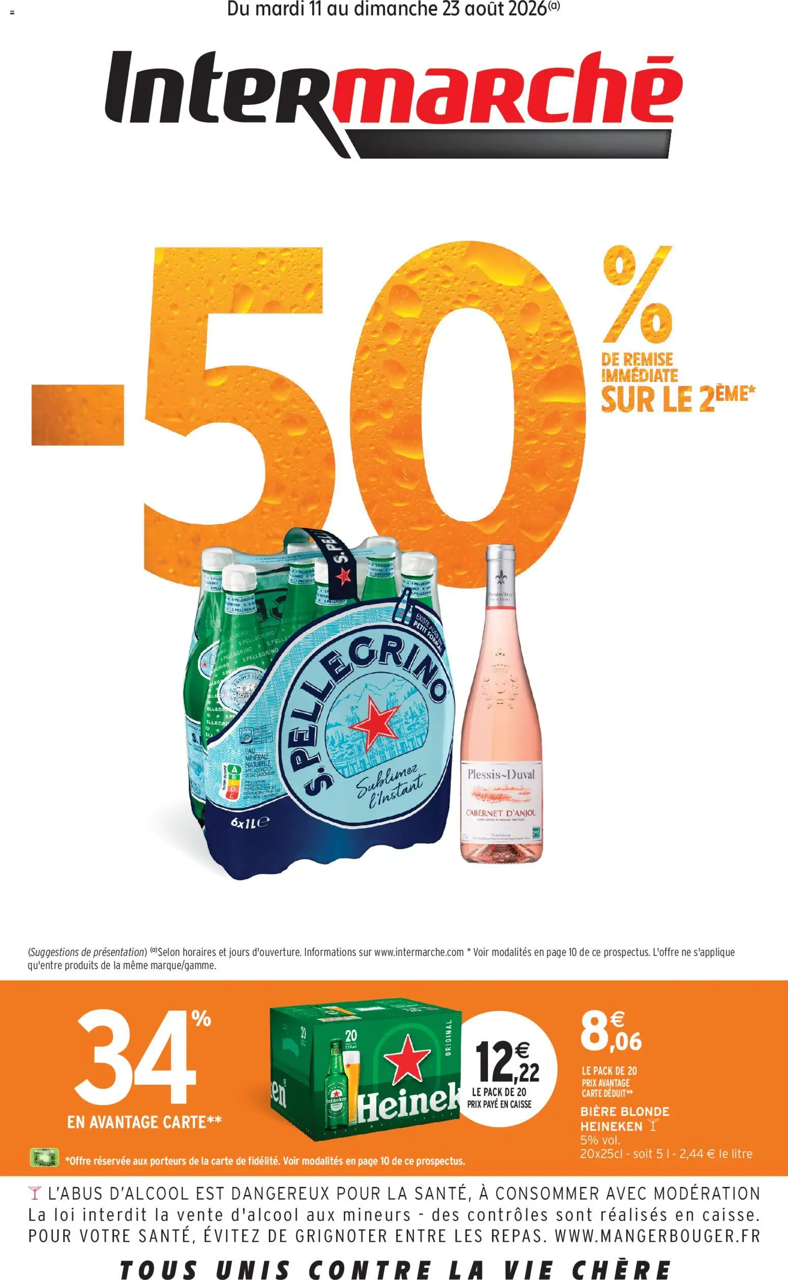 Prévisualisation de Intermarché catalogue du magasin Intermarché formulaire valide 11/08/2026