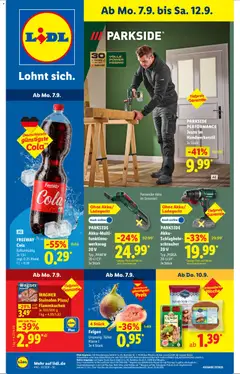 Vorschau von dem Prospekt des Geschäftes Lidl, gültig ab dem 07.09.2026