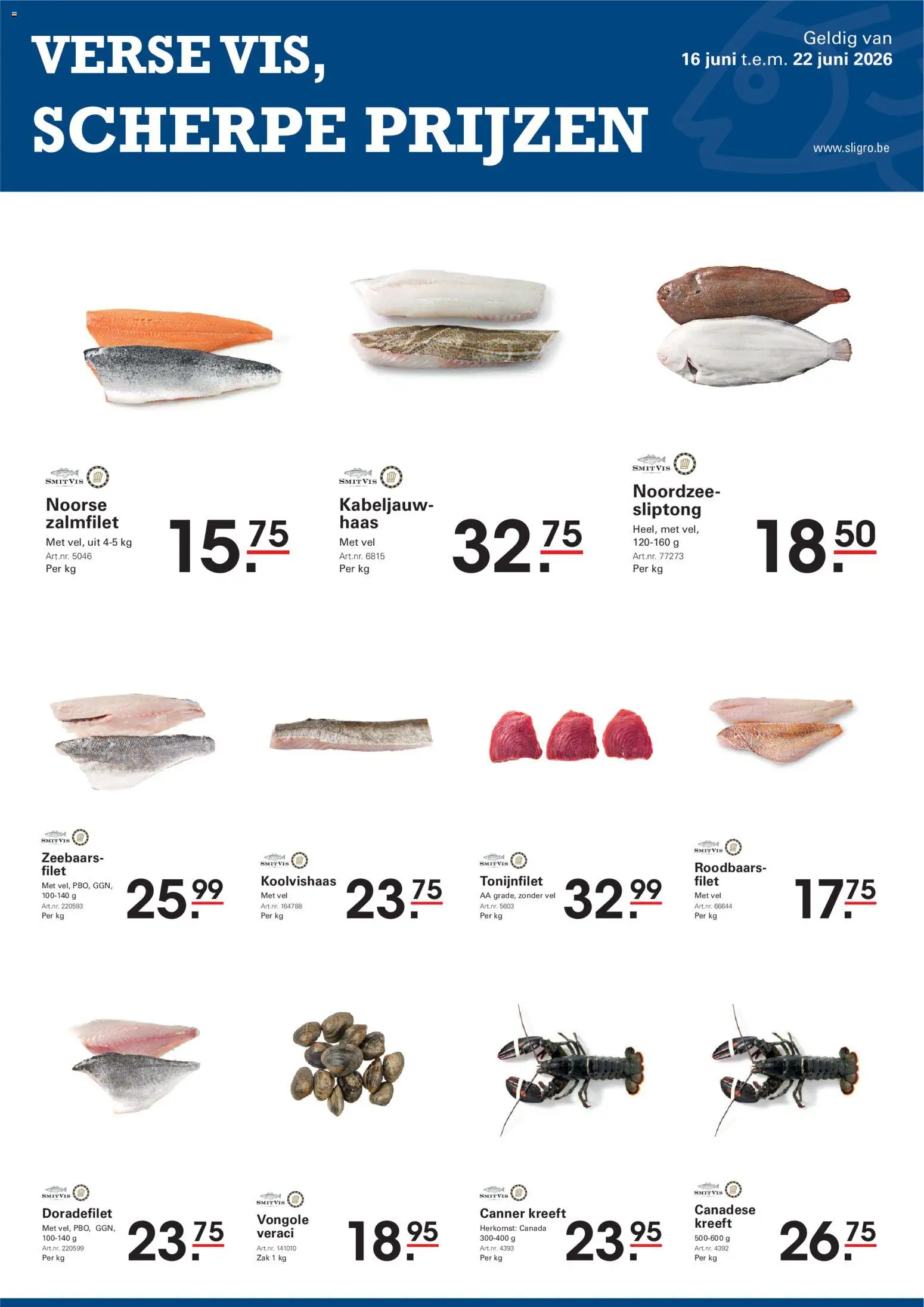 Voorbeeld van Sligro Folder van winkel Sligro geldig vanaf 16/06/2026