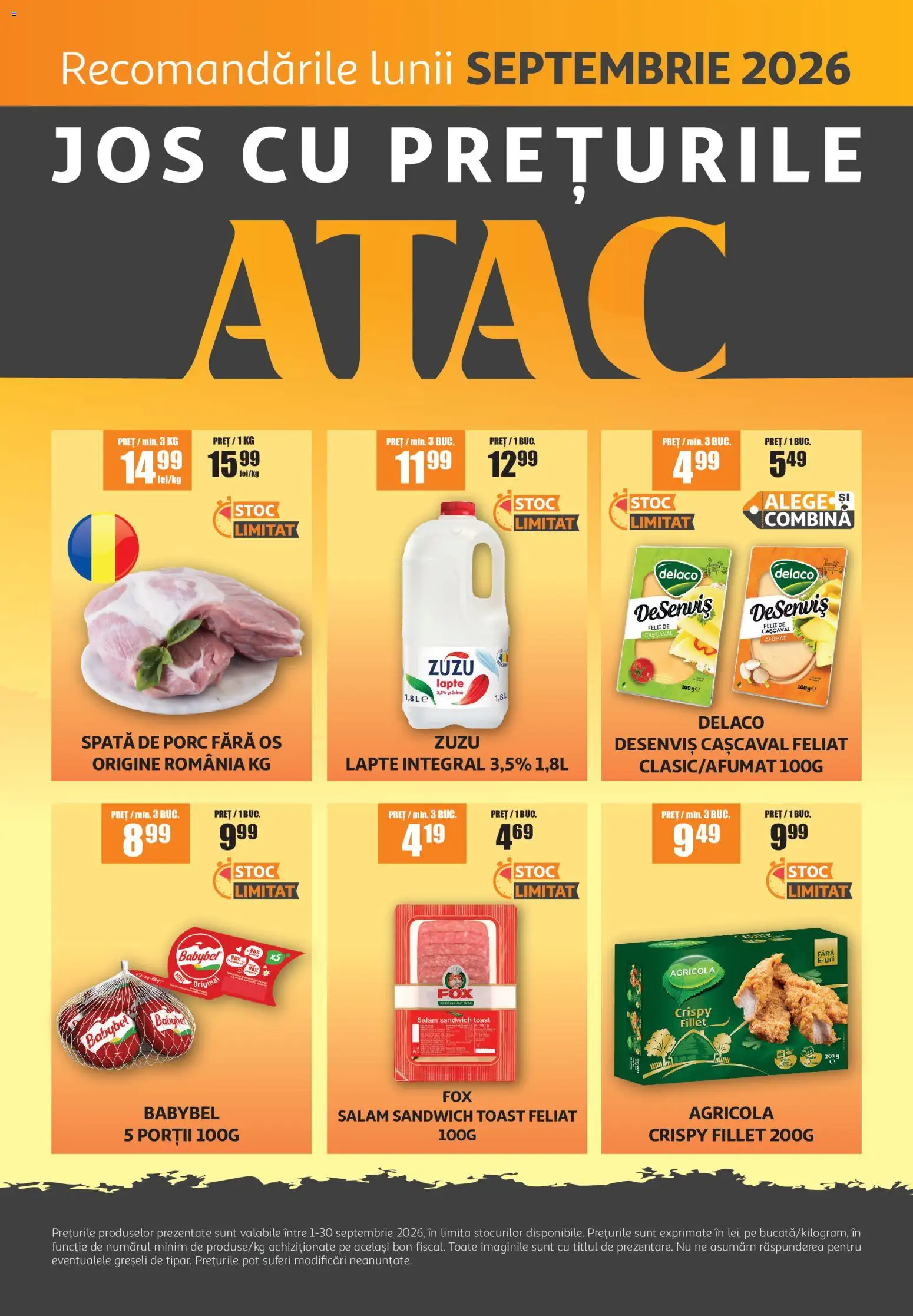 Previzualizarea de cataloage: ATAC ATAC Catalog valabil de la 01.09.2026