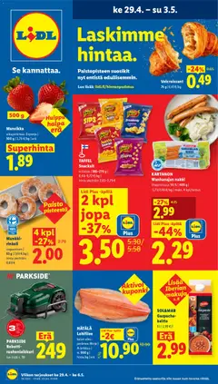 Kaupan Lidl Lidl tarjoukset - Tampere esikatselu, voimassa 29/04/2026