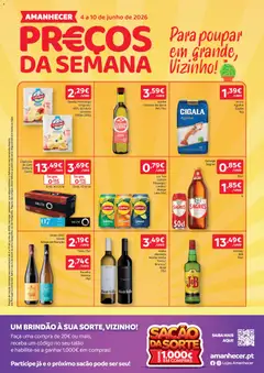 Pré-visualização do folheto da loja Amanhecer válida a partir de 04/06/2026