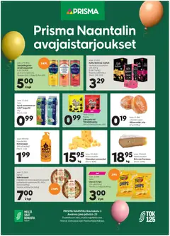 Kaupan Prisma Prisma - Naantalin avajaistarjoukset esikatselu, voimassa 17/09/2026
