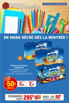 Prévisualisation de Coccinelle catalogue du magasin Coccinelle formulaire valide 26/08/2026