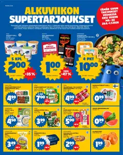 Kaupan Tokmanni Tokmanni ruokatarjoukset esikatselu, voimassa 29/06/2026