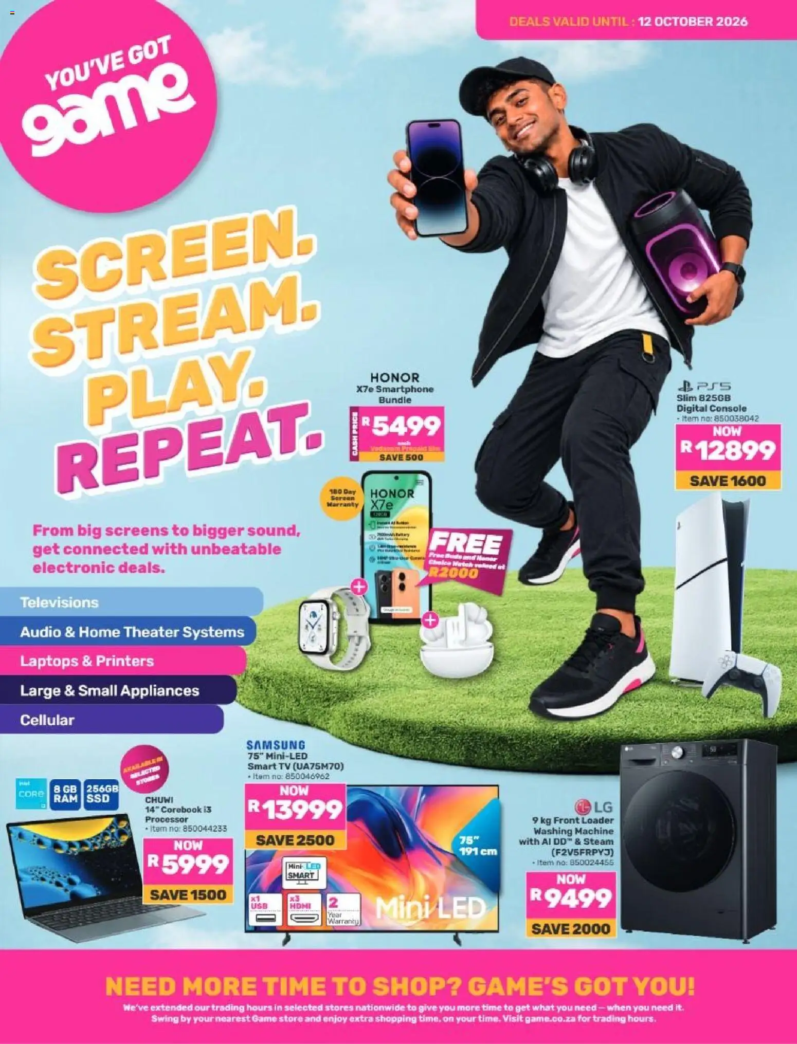 Preview of Game flyer valid from 08/09/2026