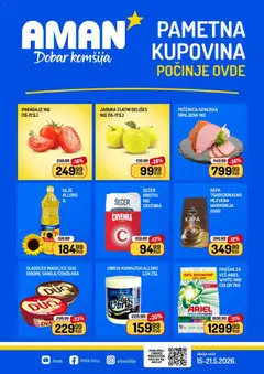 Pregled Aman kataloga - važi od 15.05.2026