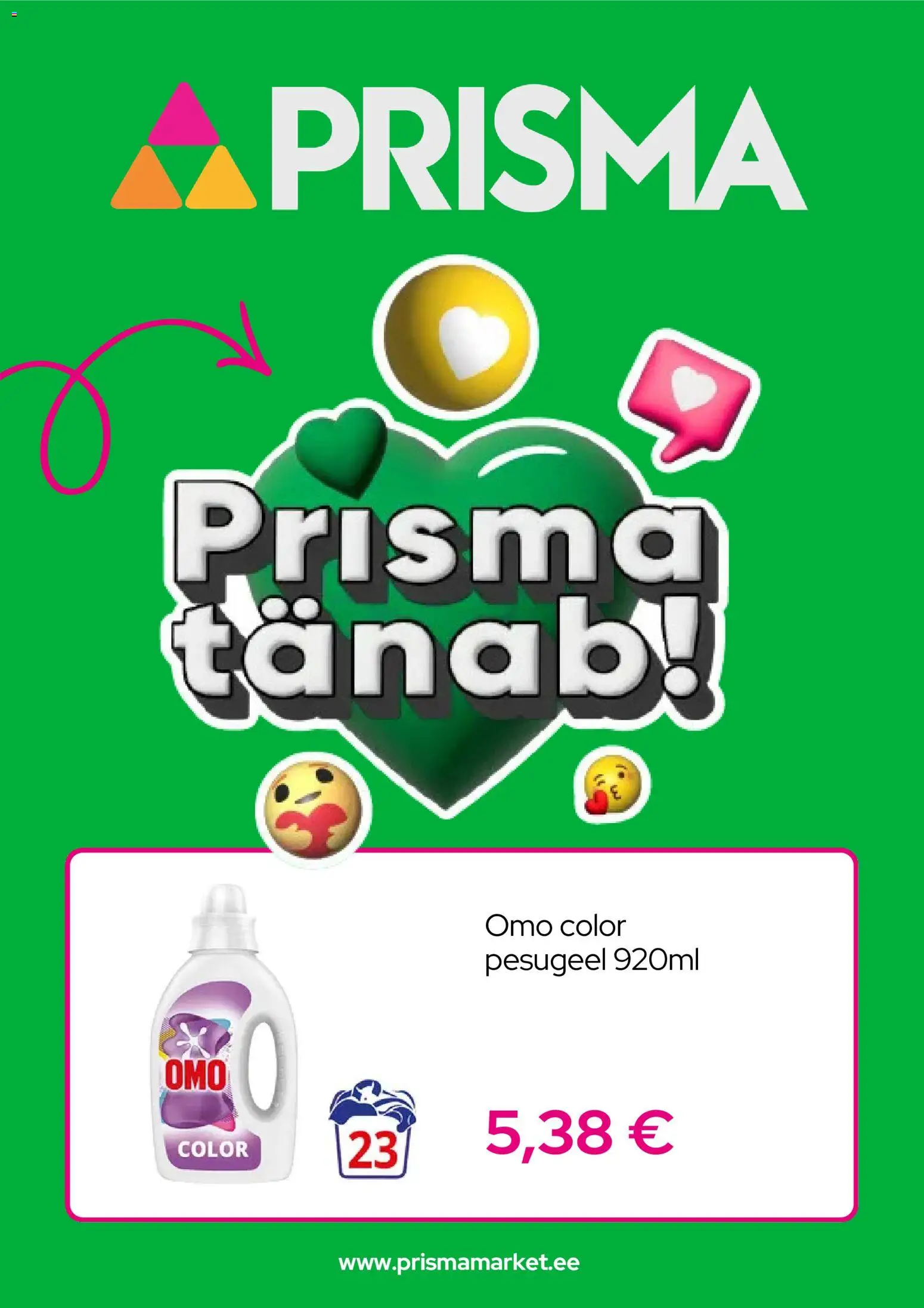 Prisma kliendilehe eelvaade alates 01.06.2026