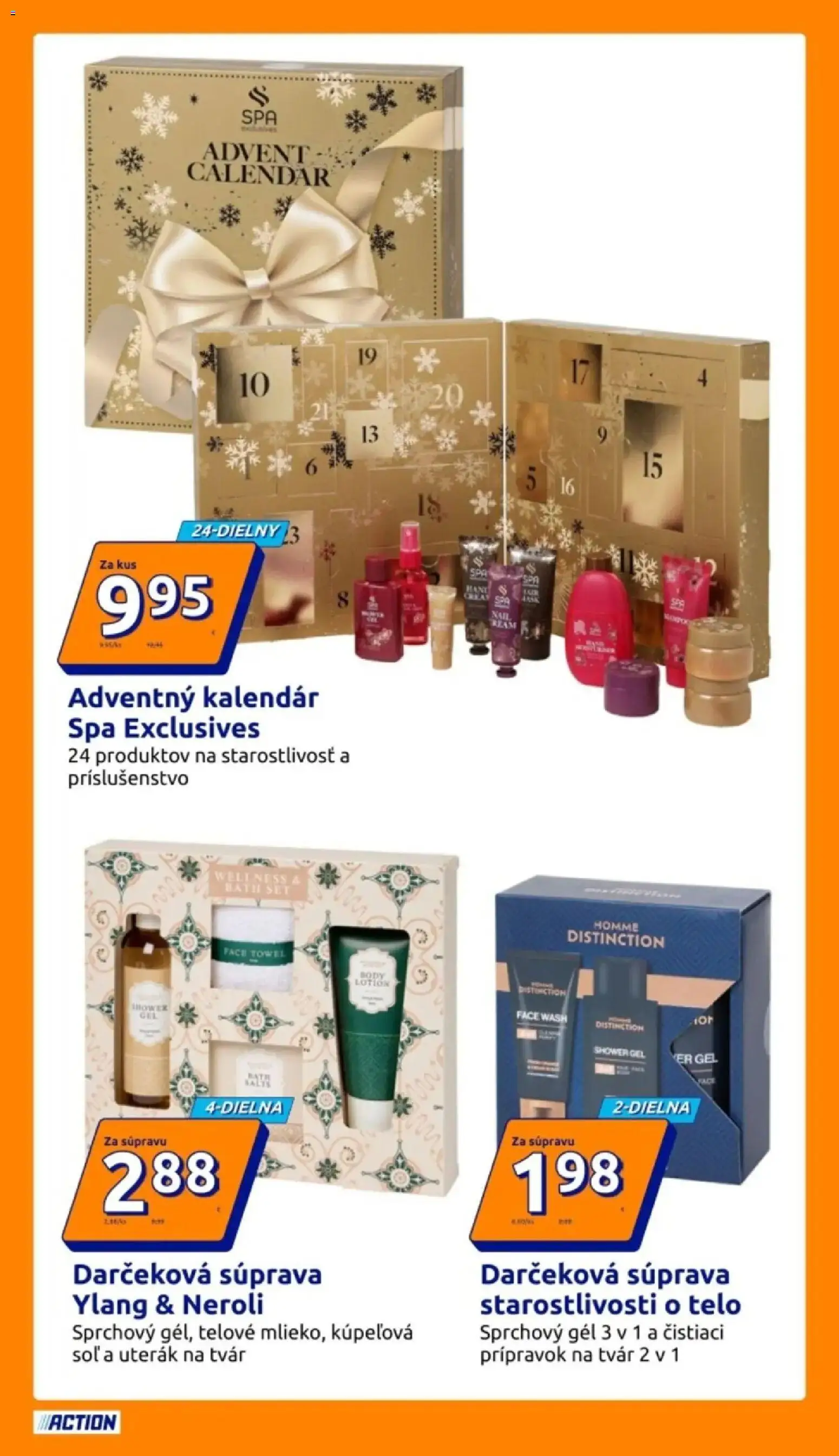 Náhľad Action letáku platného od 14.10.2026 - Adventný kalendár, Uterák, Sprchový gél