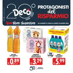 Anteprima dell'opuscolo Decò volantino iperStore, Superstore Sicilia dal negozio Decò valido da 31/07/2026