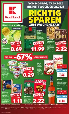 Vorschau von dem Prospekt des Geschäftes Kaufland, gültig ab dem 03.08.2026