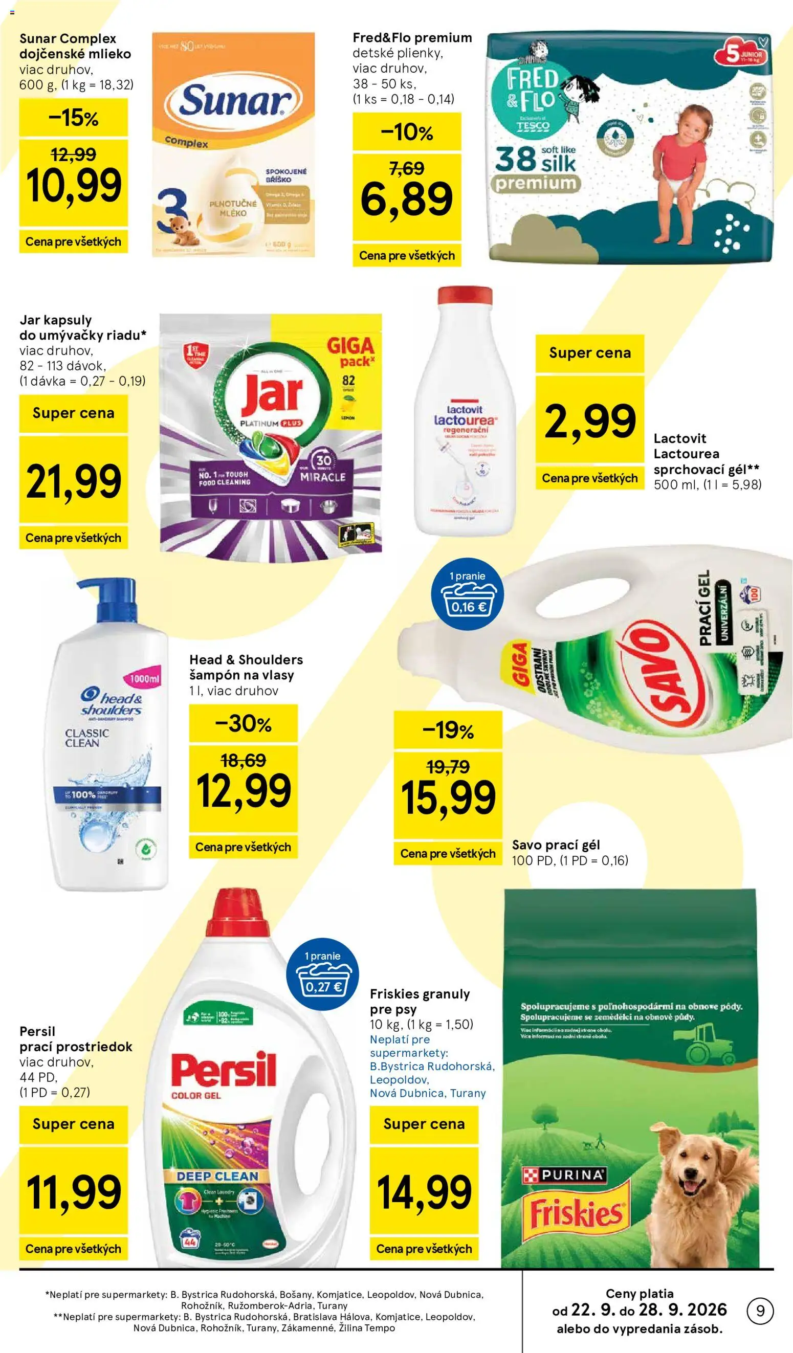 Náhľad Tesco letáku platného od 23.09.2026