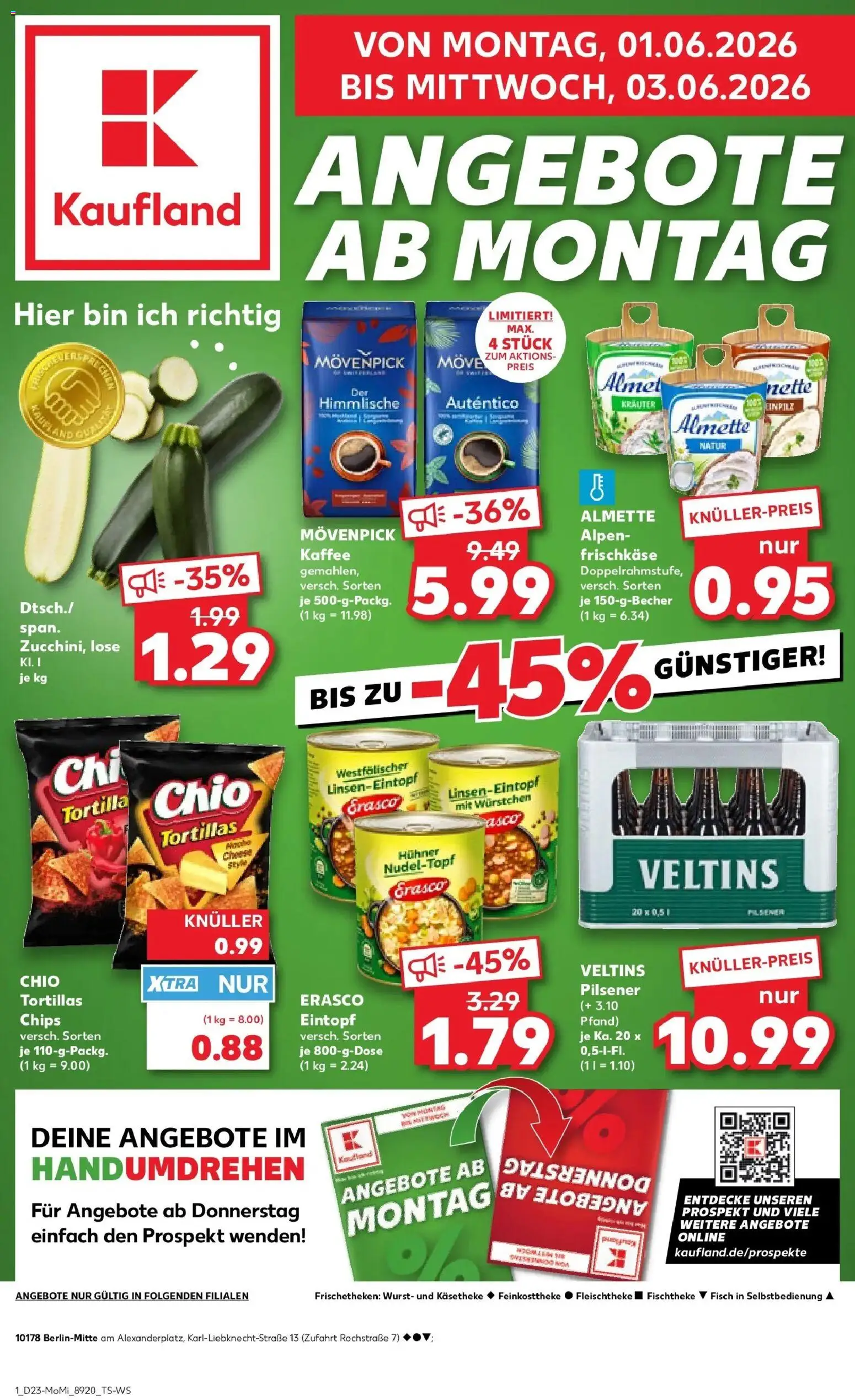 Vorschau von dem Prospekt des Geschäftes Kaufland, gültig ab dem 01.06.2026
