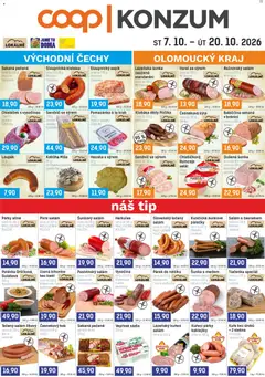 Náhled nabídky: Konzum Konzum leták platný od 07.10.2026