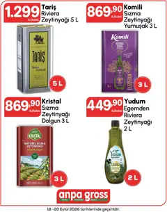 Anpa Gross Anpa Gross - Hafta sonu fırsatları 18.09.2026 - Broşürünün önizlemesi